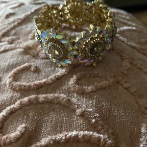 Shiny jeweled vintage bracelet